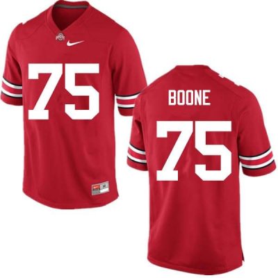 Men's Ohio State Buckeyes #75 Alex Boone Red Nike NCAA College Football Jersey Version UKI7144YN